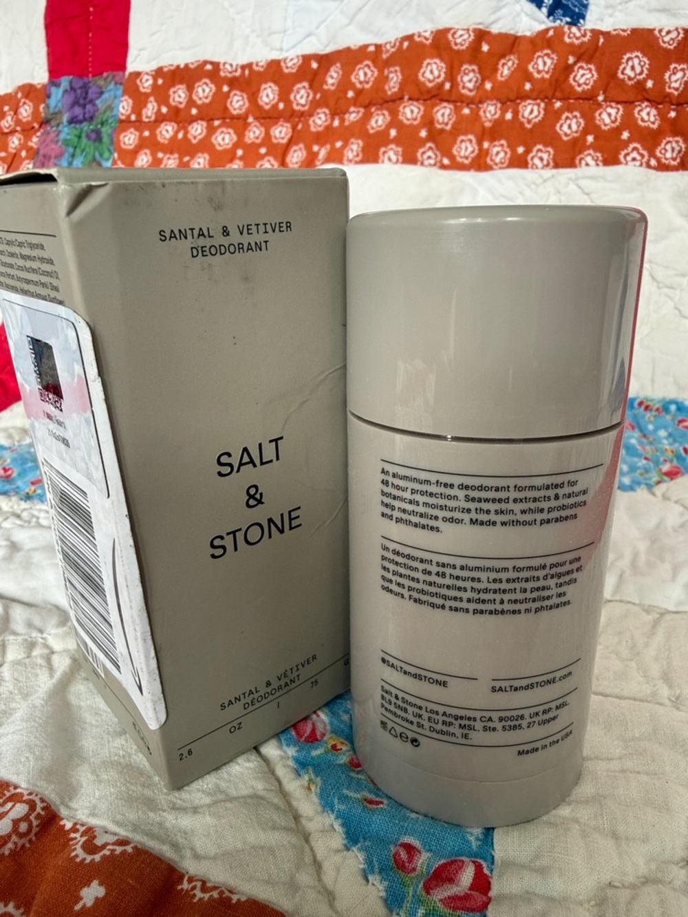 Salt & Stone Santal & Vetiver Deodorant - Cream - Picture 3 of 7